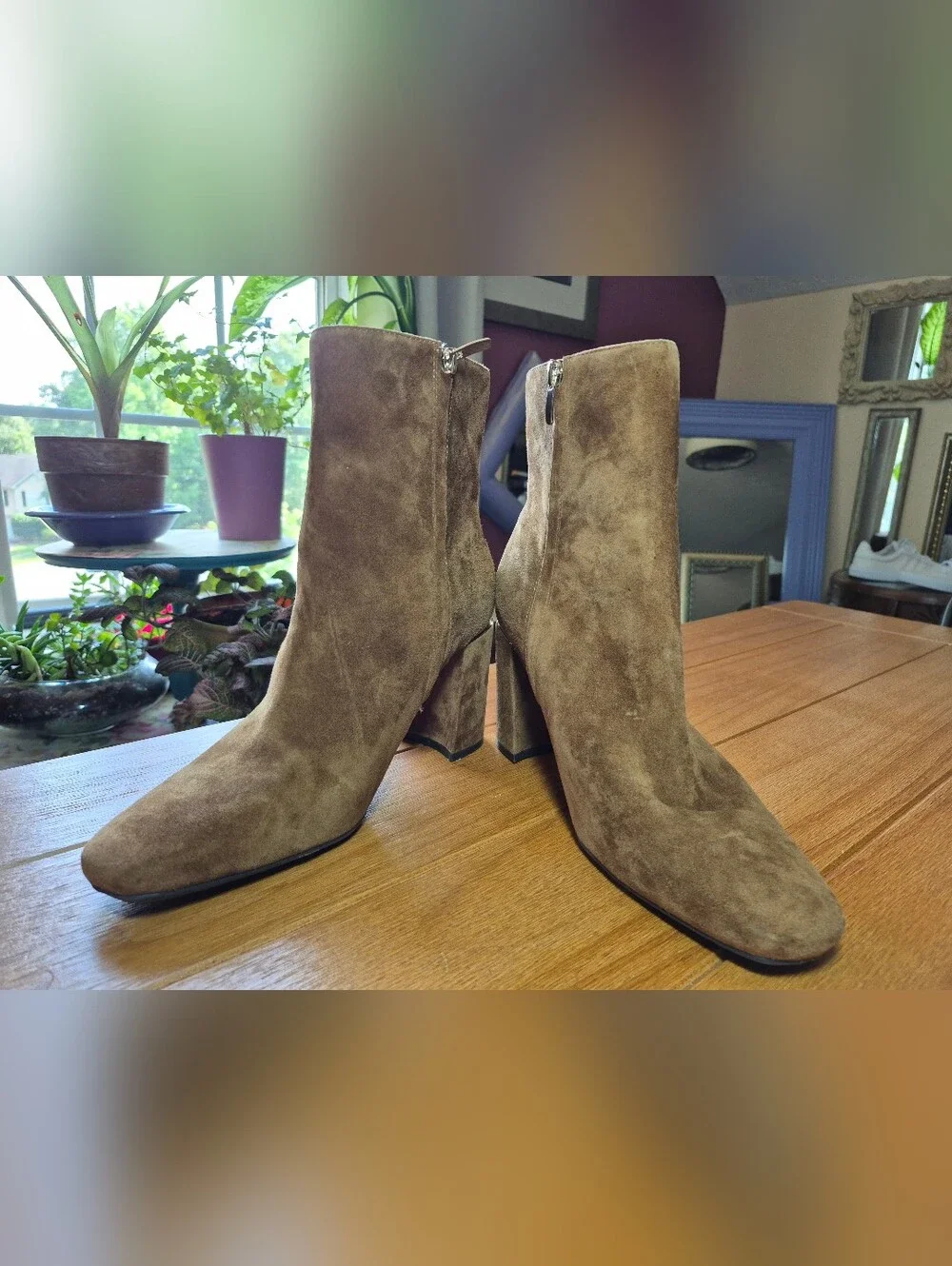 Nine West Suede Leather Boots - Size 12‎